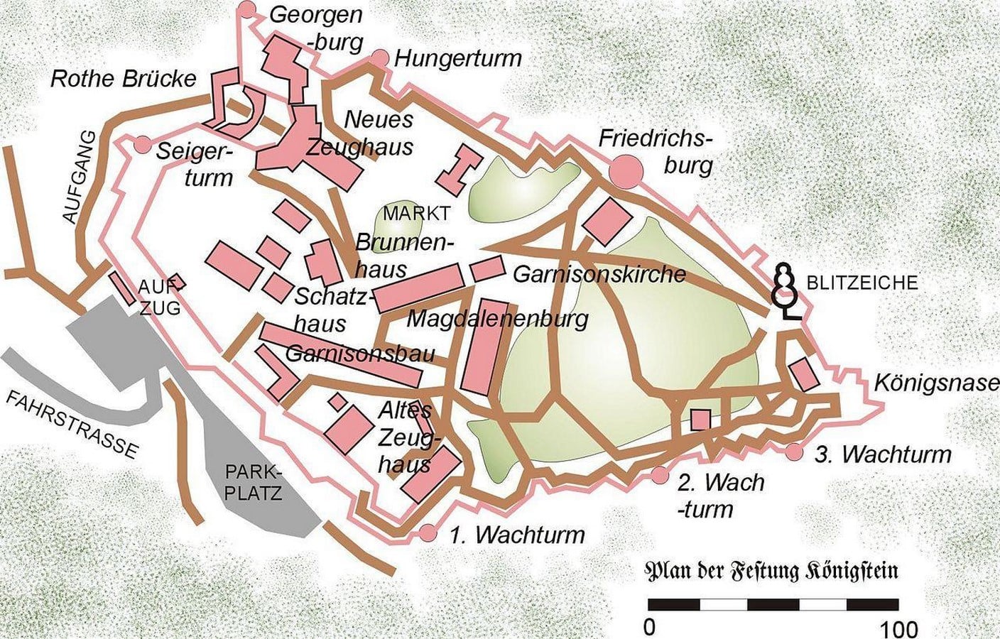 Forts in the world Königstein Fortress-Sheet5