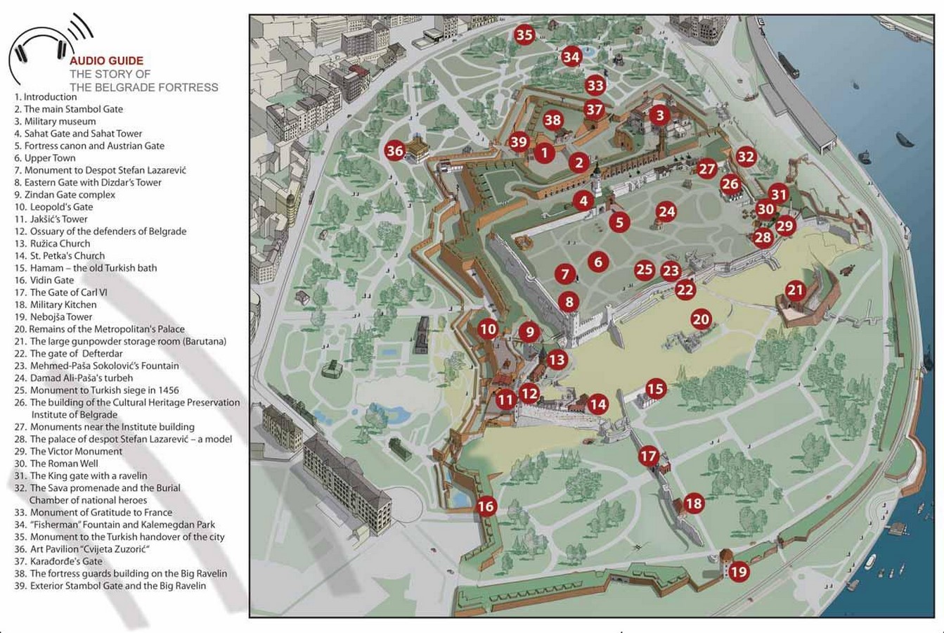 Forts in the world Belgrade Fortress, Belgrade-Sheet8