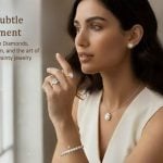 Minimalist lab-grown diamond jewelry for versatile daily style by Golden Bird.