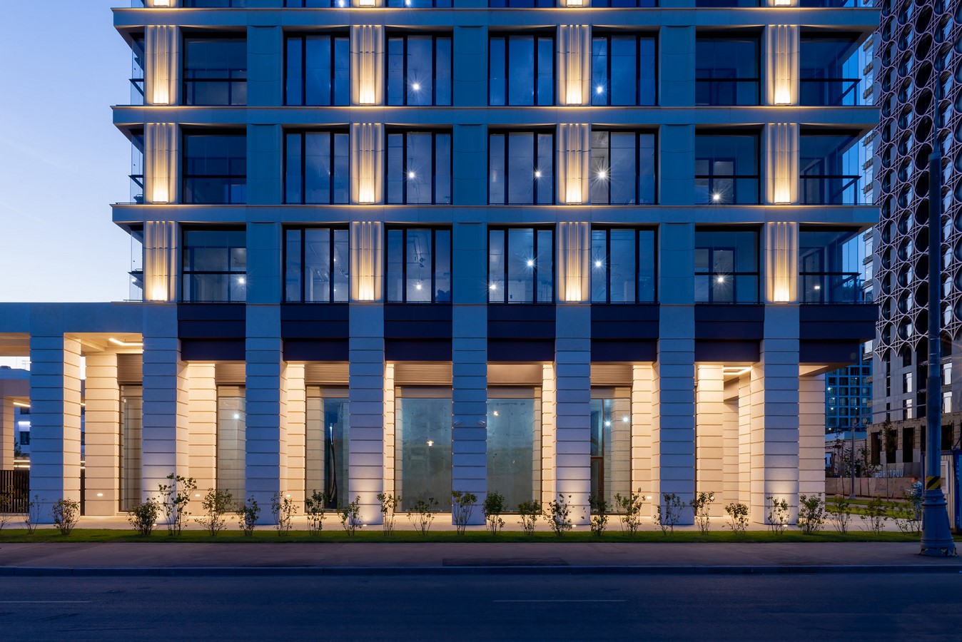 Residential complex OSTROV 3 lighting by QPRO-Sheet1