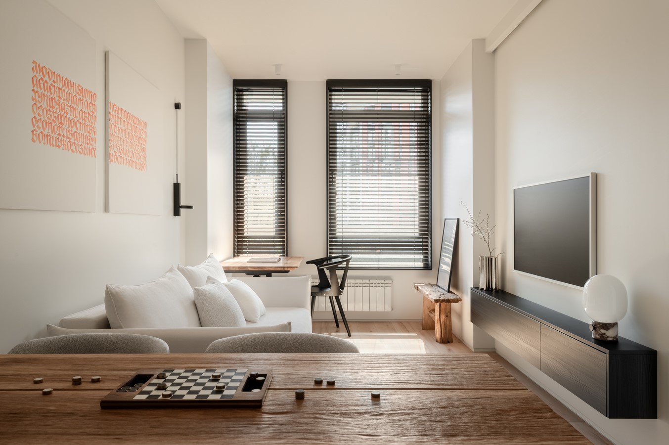 Apartment with Calligraphy by VN Studio-Sheet10