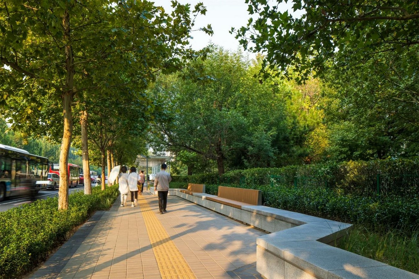 Designing for lingering benches, shade, and micro-climates-Sheet1