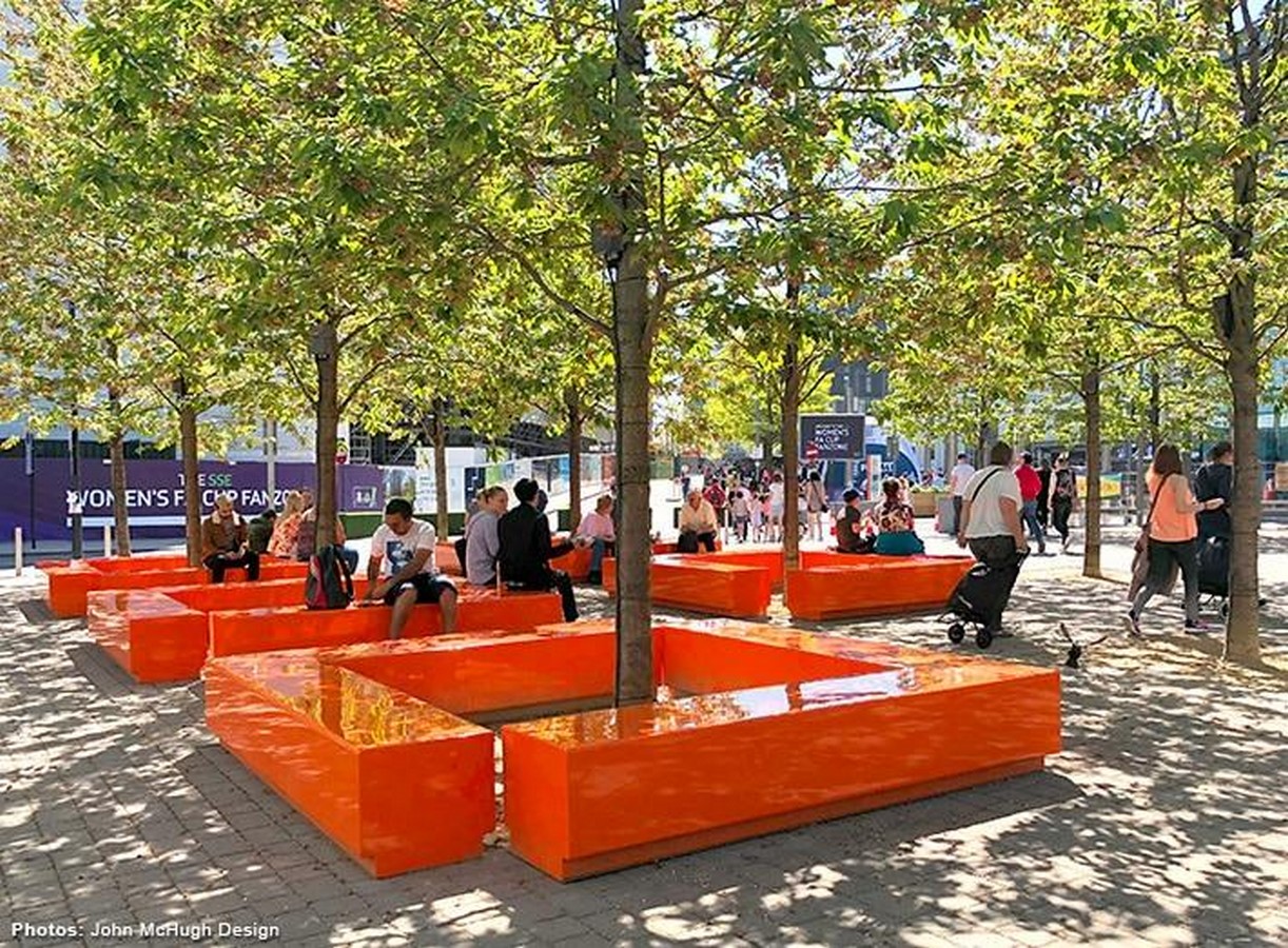 Designing for lingering benches, shade, and micro-climates-Sheet2