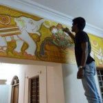 Art form of India Kerala Mural Painting-Sheet4