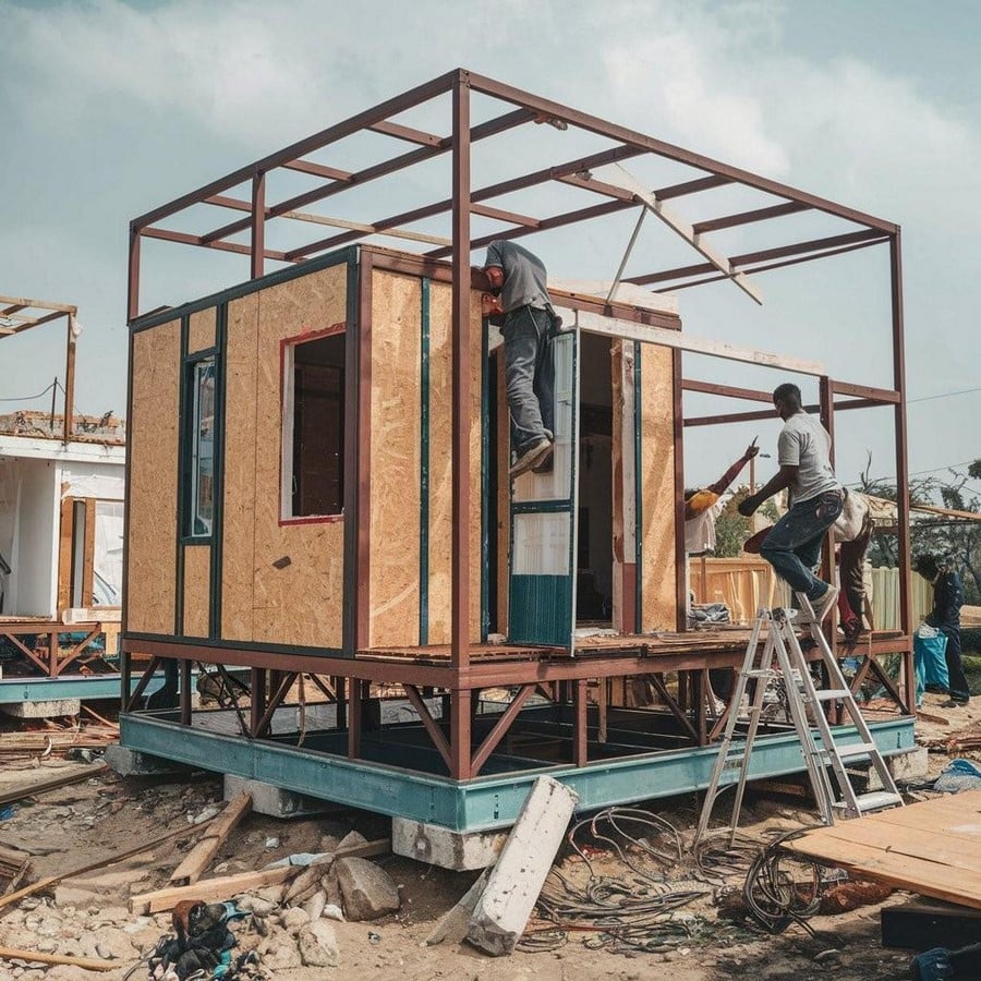 Lightweight Futures Pneumatic Temporary Shelters in Disaster Recovery-Sheet2