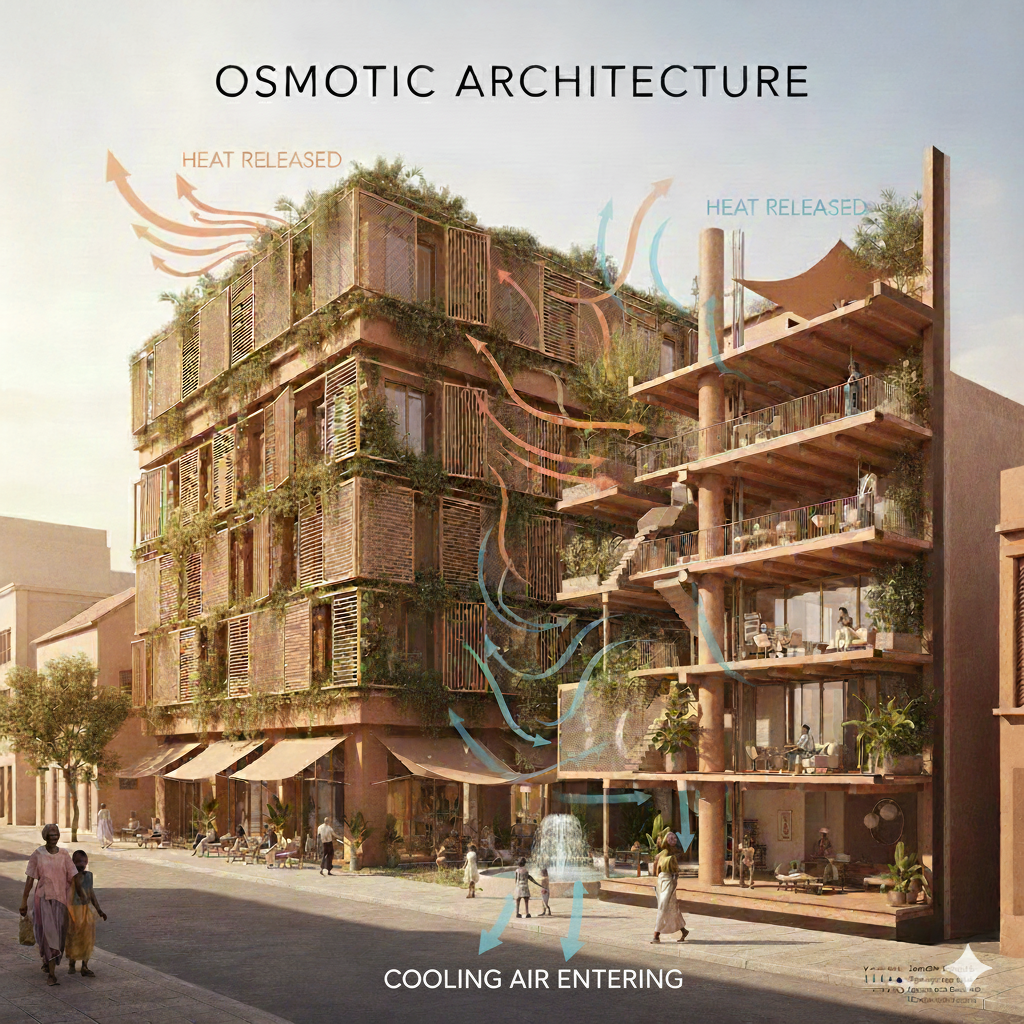 Osmotic Architecture Rethinking Human Comfort in Buildings in an Era of Climate Extremes-Sheet1