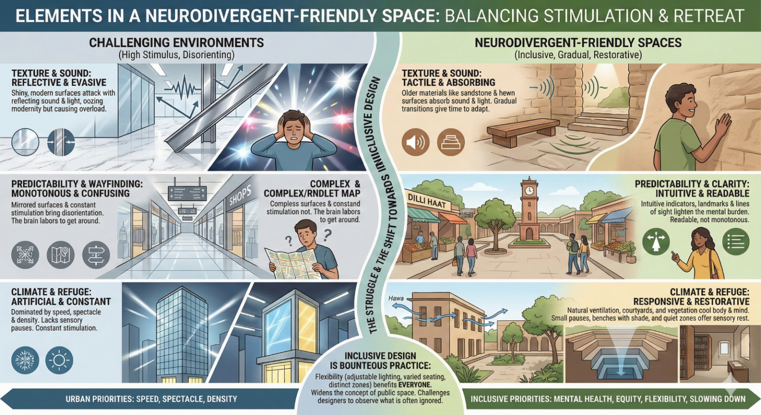 Neurodiversity In Design Neurodivergent-Friendly Spaces: Rethinking Sensory Overload in Design ...