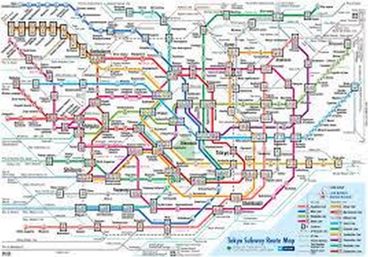 Underground cultural tunnels linking stations in Tokyo-Sheet4