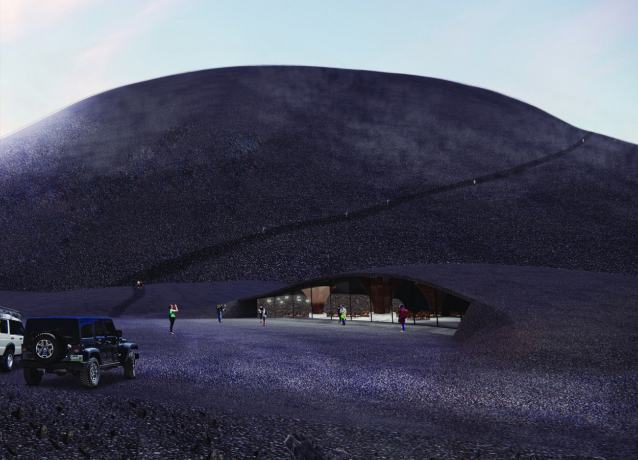 Volcanic rock fortresses reimagined as visitor centers in Iceland-Sheet2