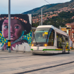 Light-rail integrated plazas in South American revitalizations-Sheet2
