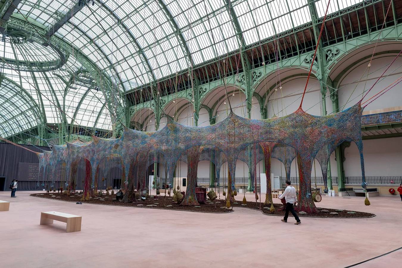 Ernesto Neto’s Textile Art Installation Paris’ Grand Palais captured by Paul Clemence-Sheet2