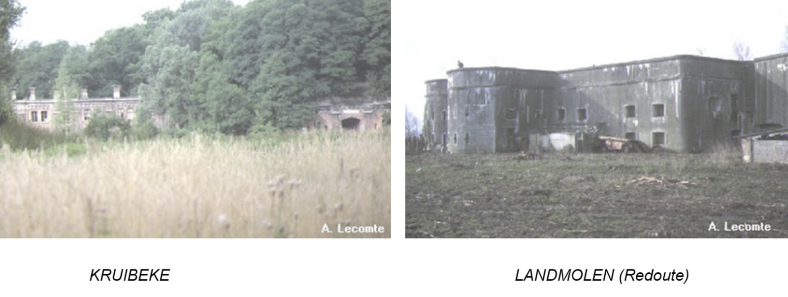 Forts in the world Redoute d'Oorderen-Sheet9