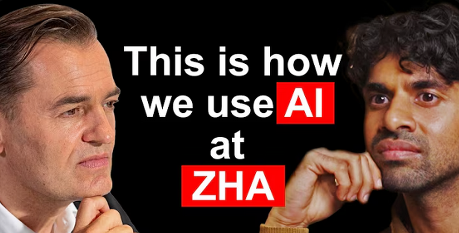 Youtube for Architects: AI & the future of architecture : Patrik Schumacher, Zaha Hadid Architects-Sheet1