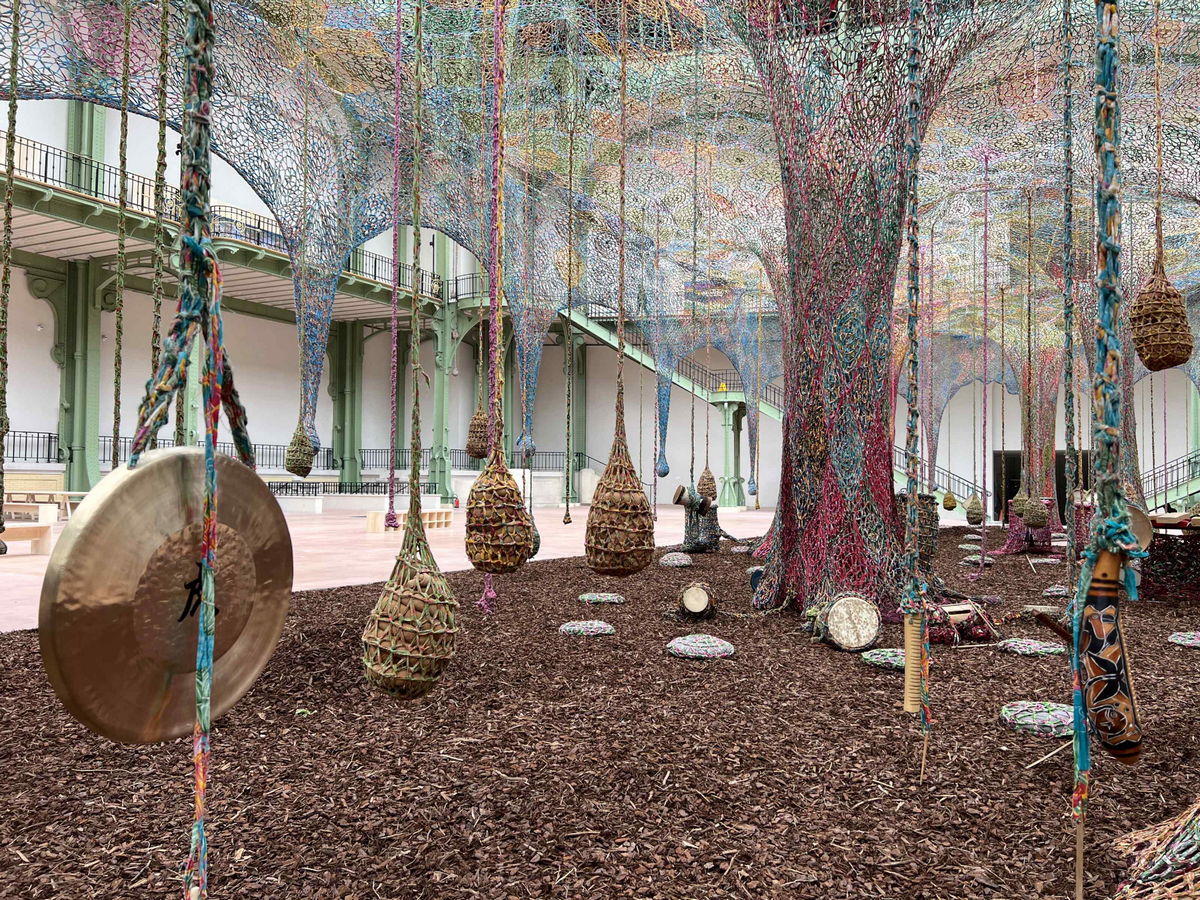 Ernesto Neto’s Textile Art Installation Paris’ Grand Palais captured by Paul Clemence-Sheet7
