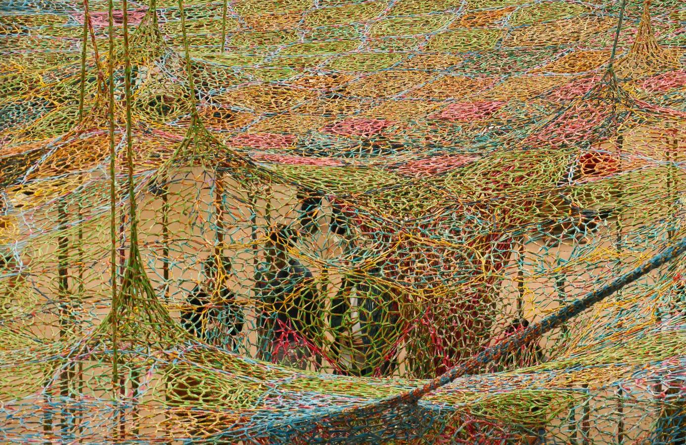 Ernesto Neto’s Textile Art Installation Paris’ Grand Palais captured by Paul Clemence-Sheet5