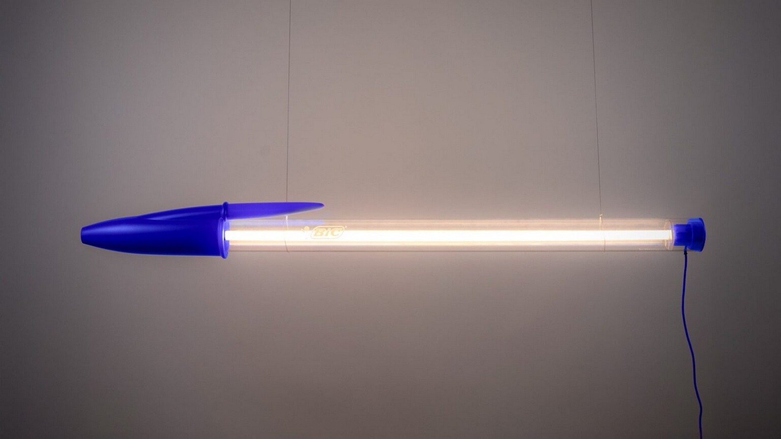 Mario Paroli Marks Bic’s 75 Years with Larger-Than-Life Biro Lamp’-Sheet2