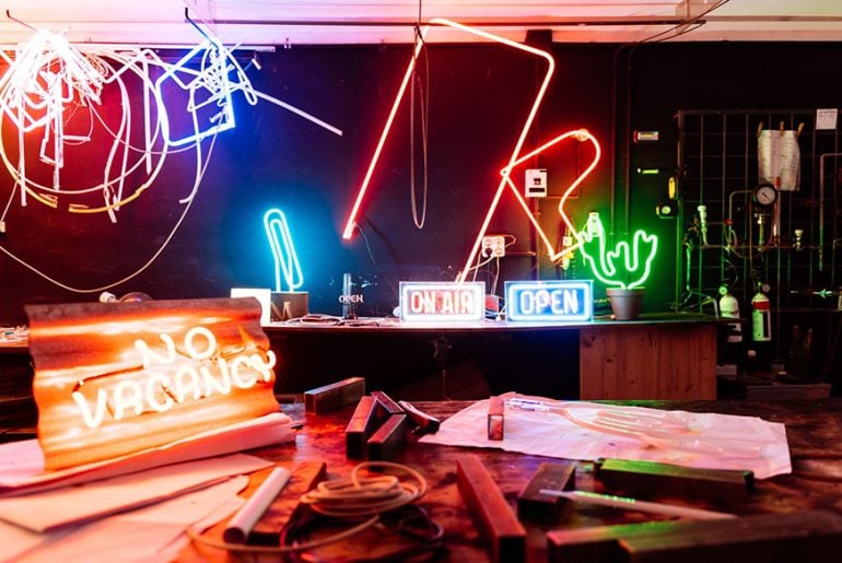 How Elton John’s Los Angeles Home Shows The Design Power Of Custom Neon ...