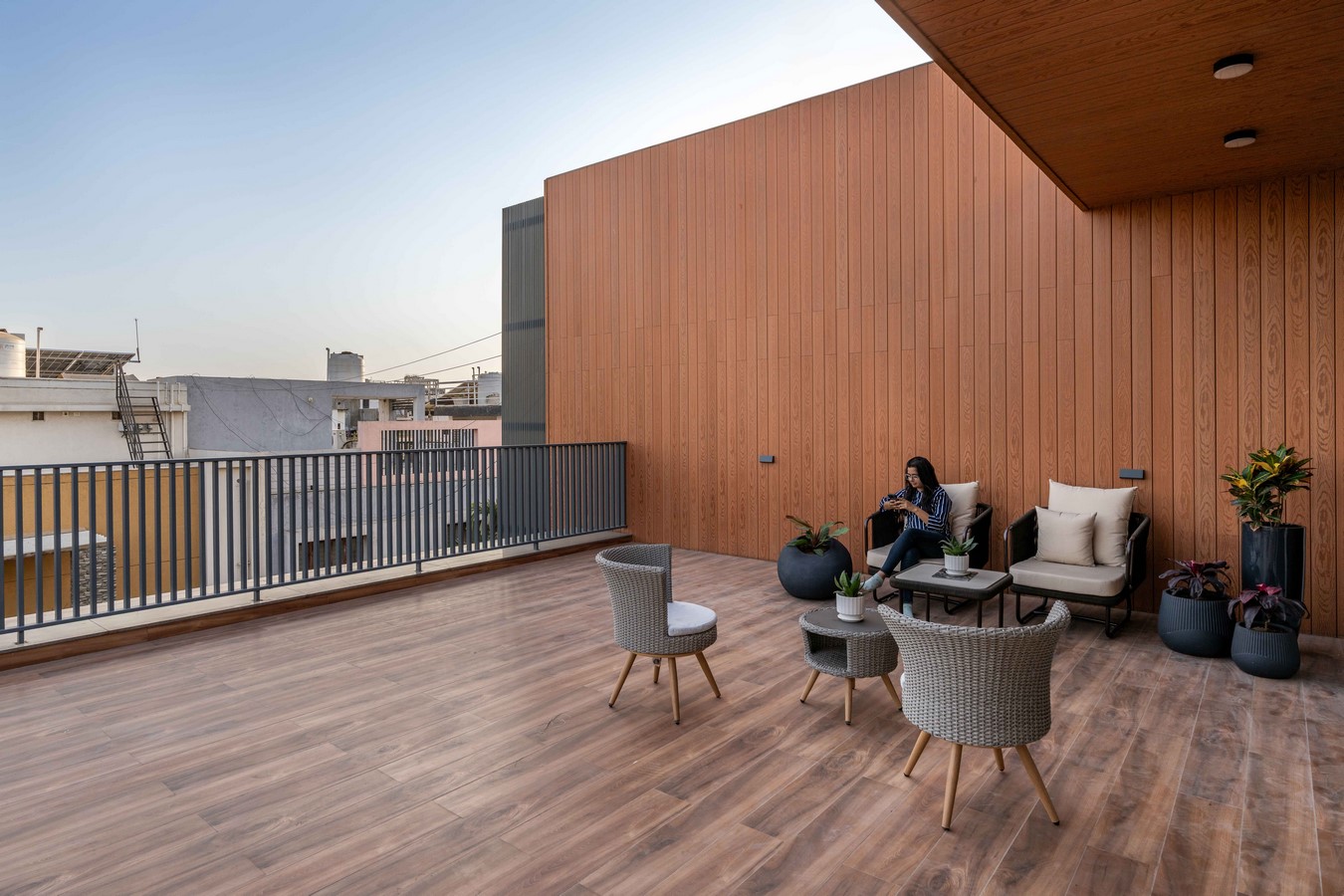 Cantilevered Cube House at Sarkhej by Prashant Parmar Architect-Sheet12