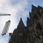 Modular scaffolding for ongoing Gothic spire completions-Sheet3