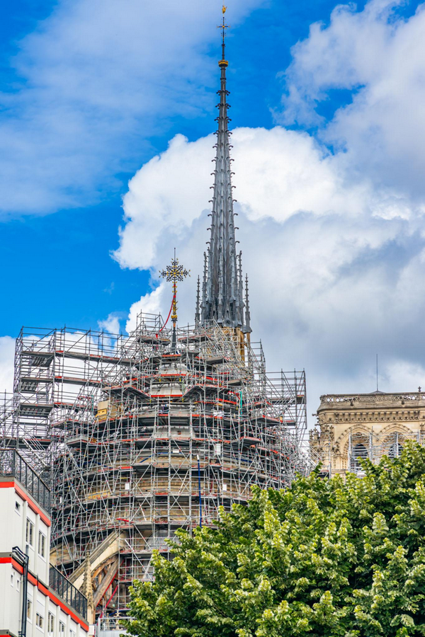 Modular scaffolding for ongoing Gothic spire completions-Sheet5