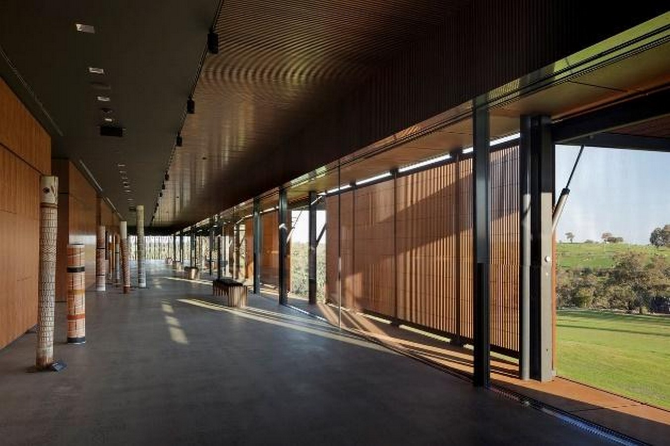 Rammed-earth galleries showcasing Aboriginal art in Australia-Sheet6