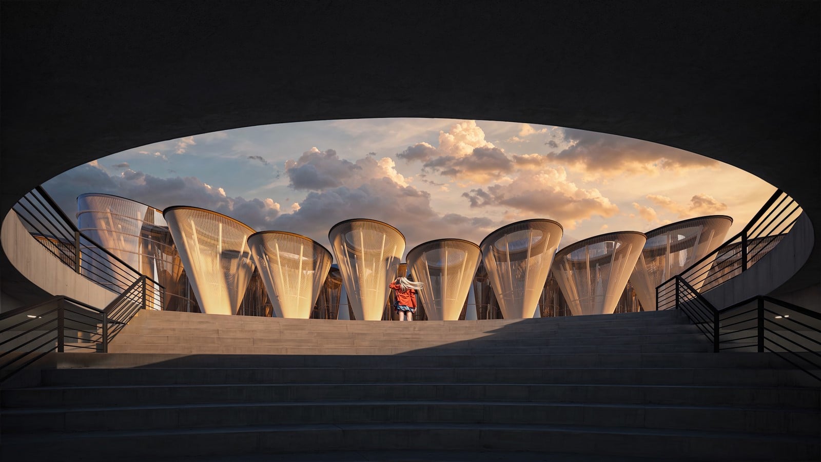 Cones of Light Omsk Airport by KPLN architectural bureau-Sheet2