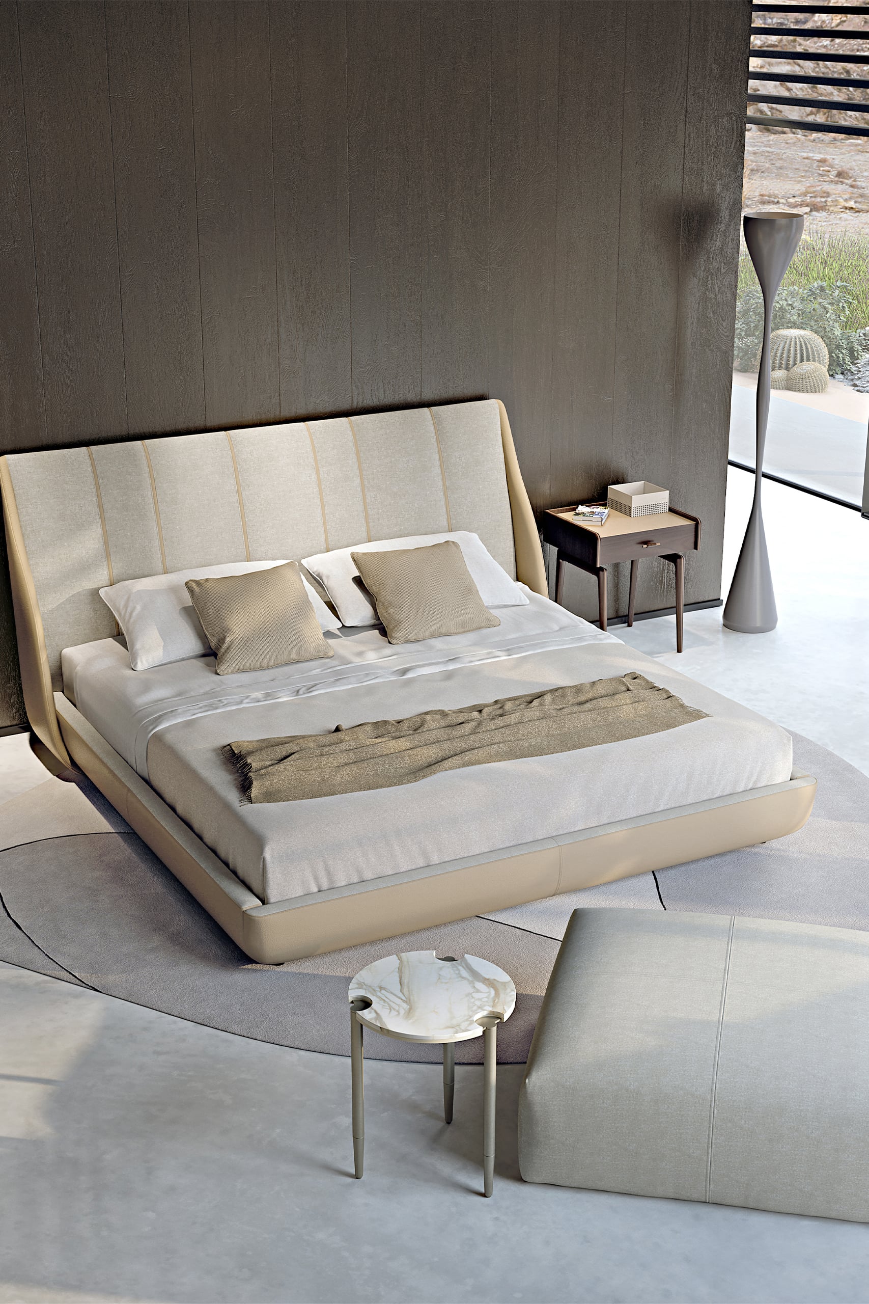 Turri’s Blues Bed, A Quiet Take on Luxury Living by Sources Unlimited-Sheet1