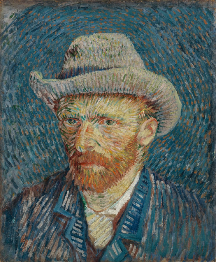 To be one's own muse- The many faces of Vincent Van Gogh-Sheet2