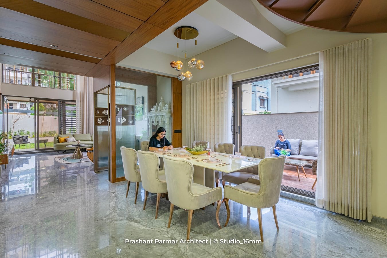 Bungalow at Satyagrah Chhavani by Prashant Parmar Architect-Sheet6