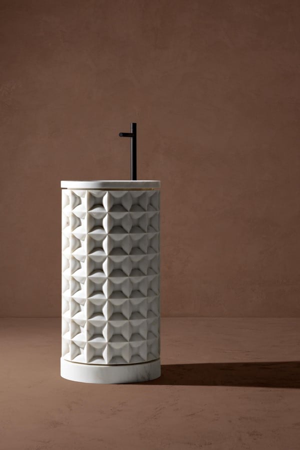 Kreoo's Sculptural Dawn Freestanding Washbasin by Valueline-Sheet1