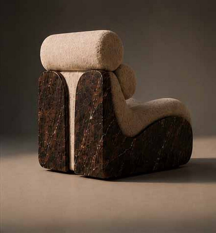 Sculptural Lounge Chair by House of Lalittya-Sheet2