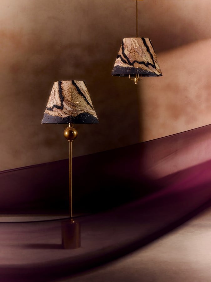Embroidery Into Light With Its New Lamp Collection by Paris Haus-Sheet1