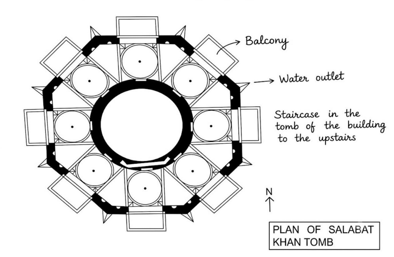 Tomb of Salabat Khan II, Bardari, Maharashtra-Sheet10