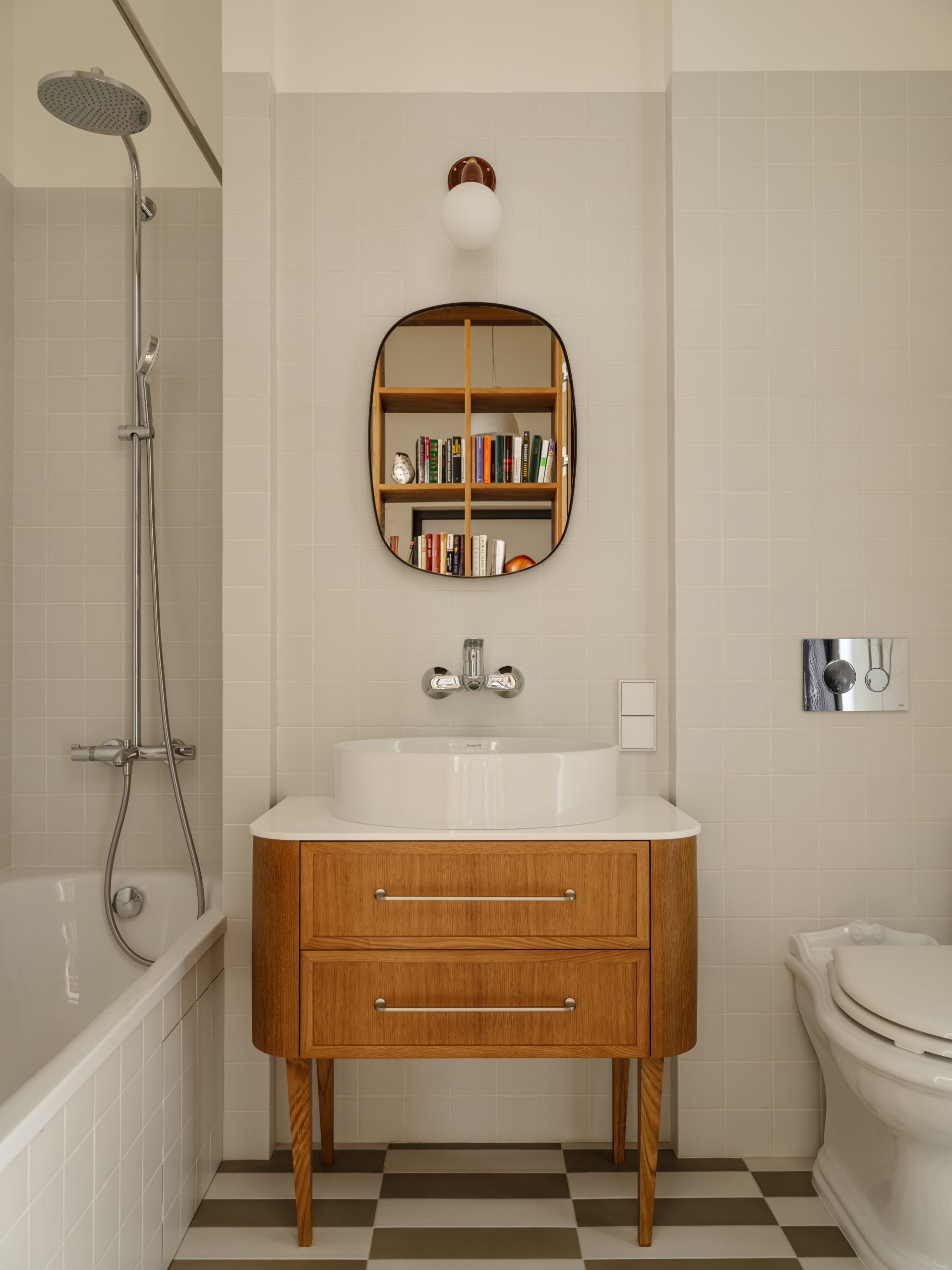 Bright and Warm Mid-Century Apartment for a Young Screenwriter by Elizaveta Ryzhova-Sheet9