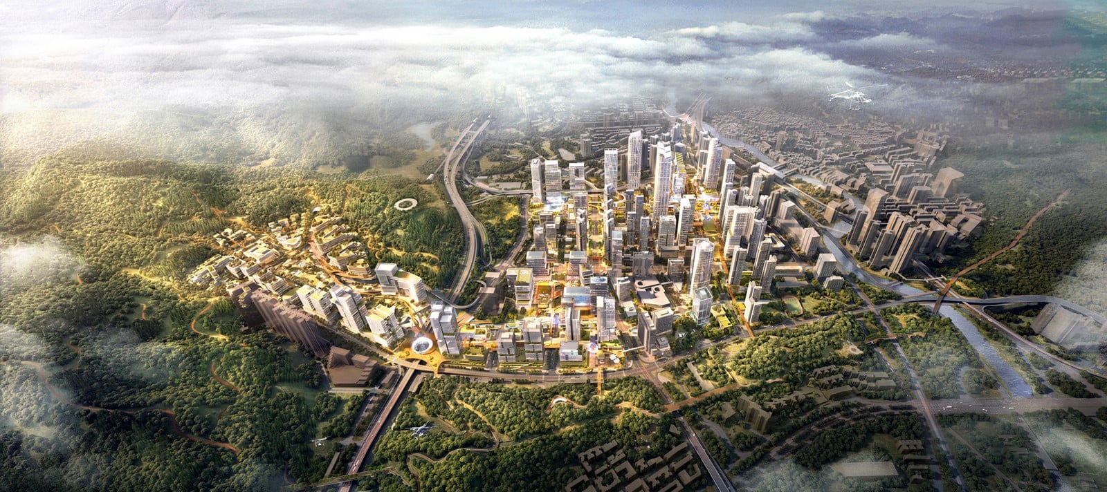 Shenzhen Yulong Urban Design by Aedas-Sheet2