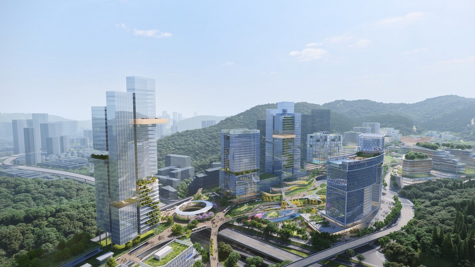 Shenzhen Yulong Urban Design by Aedas-Sheet8