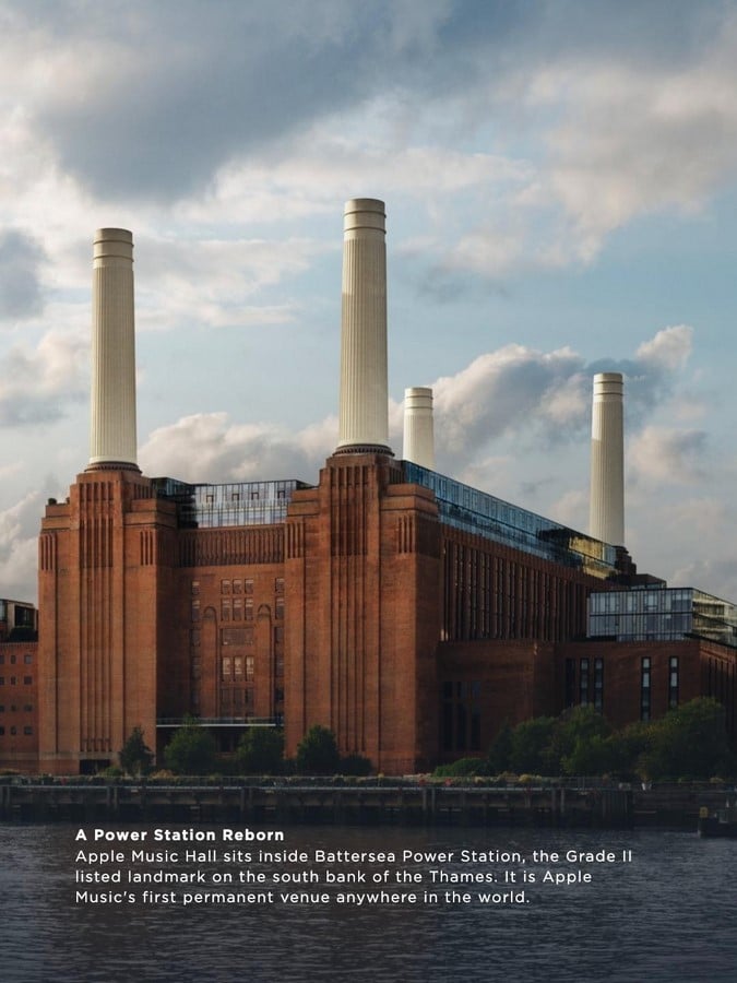 Apple Unveils Intimate 600-Seat Concert Hall at Battersea Power Station-Sheet1